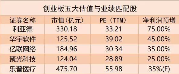 2018创业板牛股有哪些