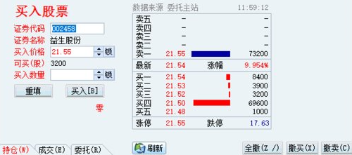 挂单卖1