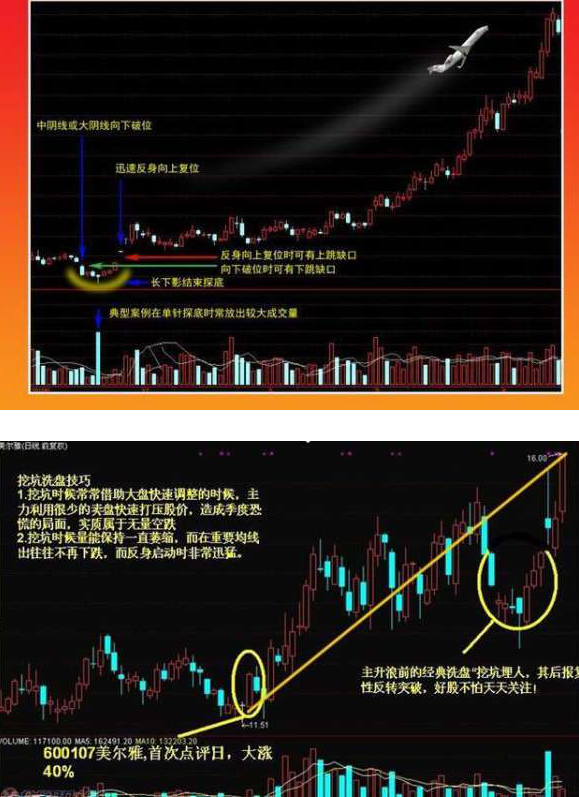 大牛股爆发前的黄金坑