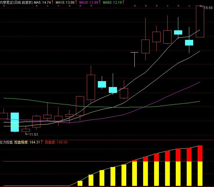 主力控盘过程
